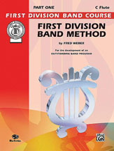 First Division Band Method Book 1 Flute band method book cover Thumbnail